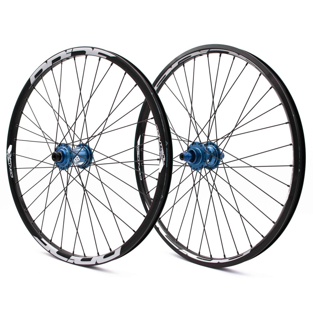 Laufradsatz PRIDE 24" (507mm) Control V2 Disc Achsen 20/15mm Blau