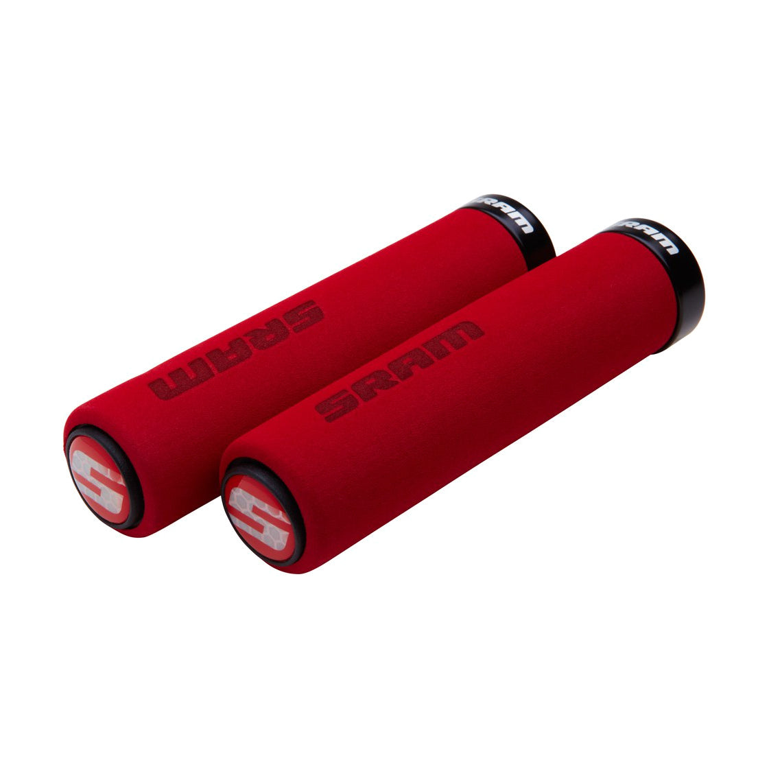 Griffe SRAM FOAM Lock-On 129mm Rot
