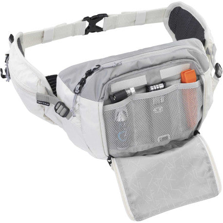 EVOC HIP PACK 3 L Bananentasche + 1.5 L Wasserbeutel Grau