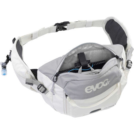 EVOC HIP PACK 3 L Bananentasche + 1.5 L Wasserbeutel Grau