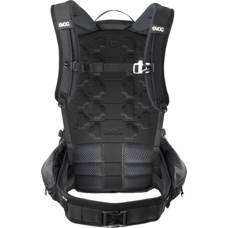 EVOC TRAIL PRO BLACKLINE 26 L Rucksack mit Rückenplatte Schwarz