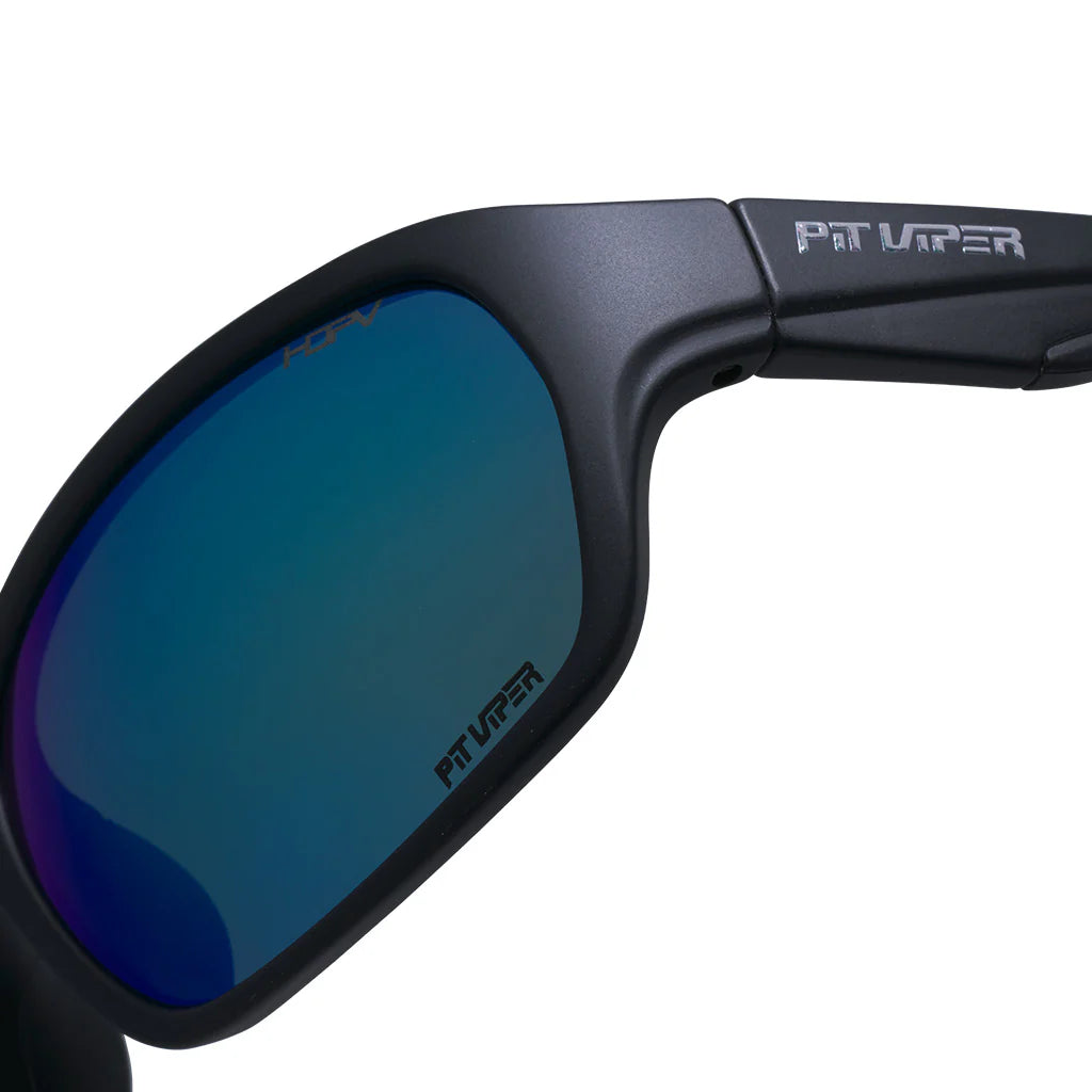 Brille PIT VIPER THE EXEC SOMOX HDPV Polarisiert Blau