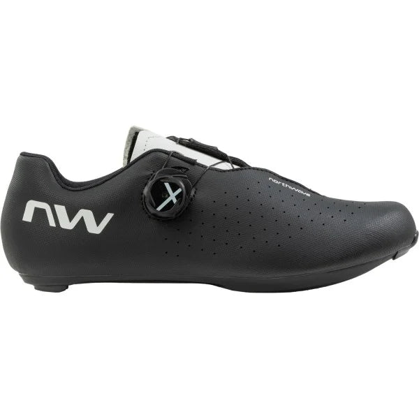 Rennradschuhe NORTHWAVE SONIC PLUS Schwarz/Grau – Probikeshop