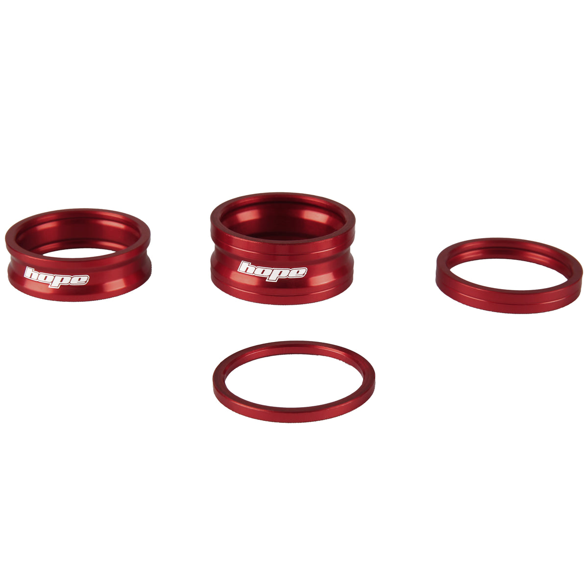 HOPE SPACE DOCTOR Steuersatz-Spacer 1"1/8 Rot