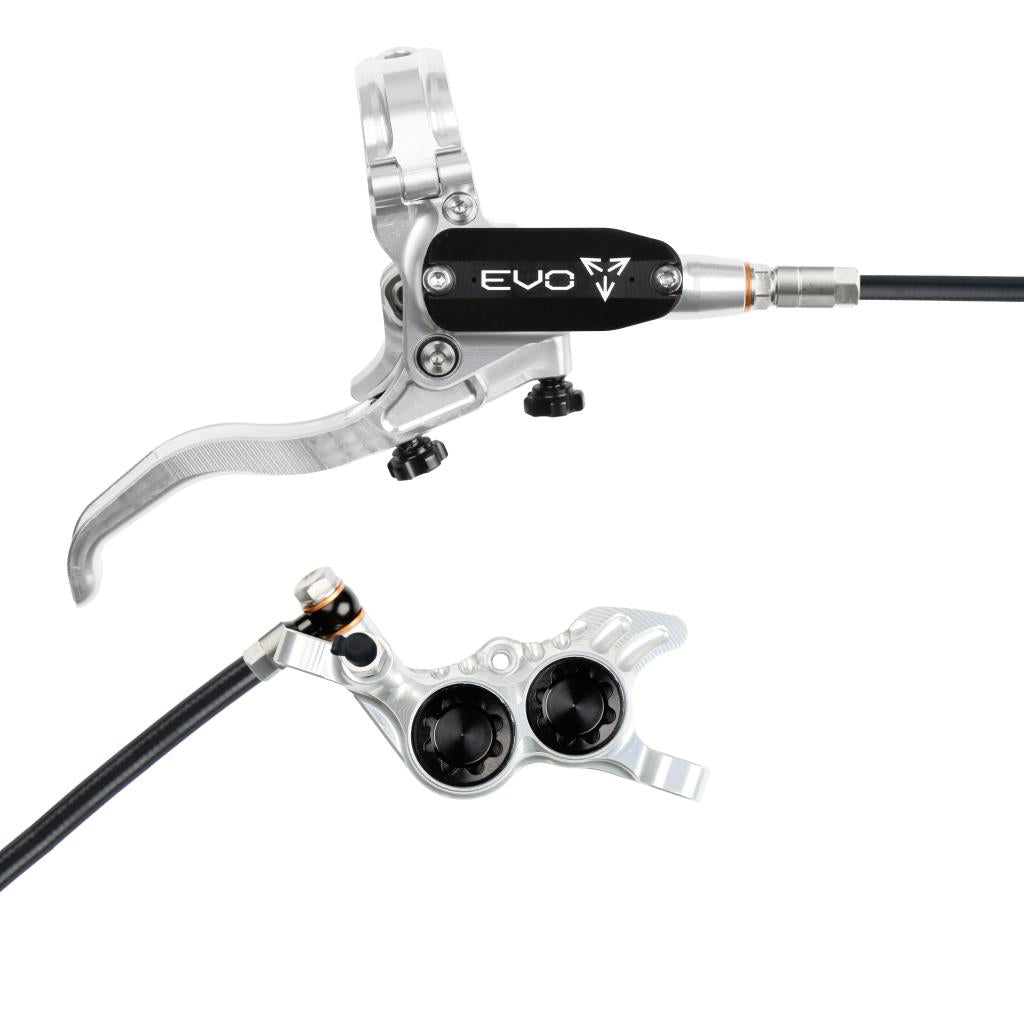 Bremse Hinten HOPE TECH 4 EVO GR4 Silber/Schwarz