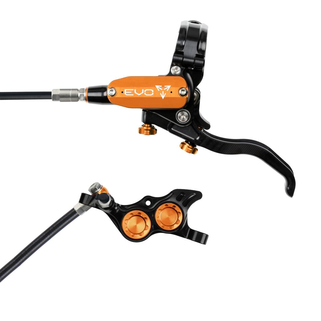 HOPE TECH 4 EVO TR4 Vorderradbremse Schwarz/Orange