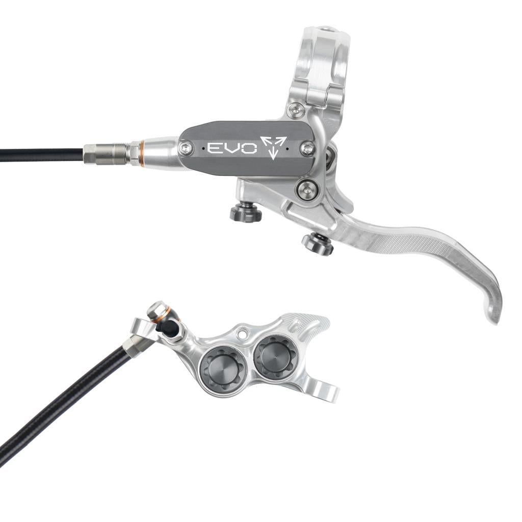 Vorderradbremse HOPE TECH 4 EVO TR4 Silber/Rauchfarben