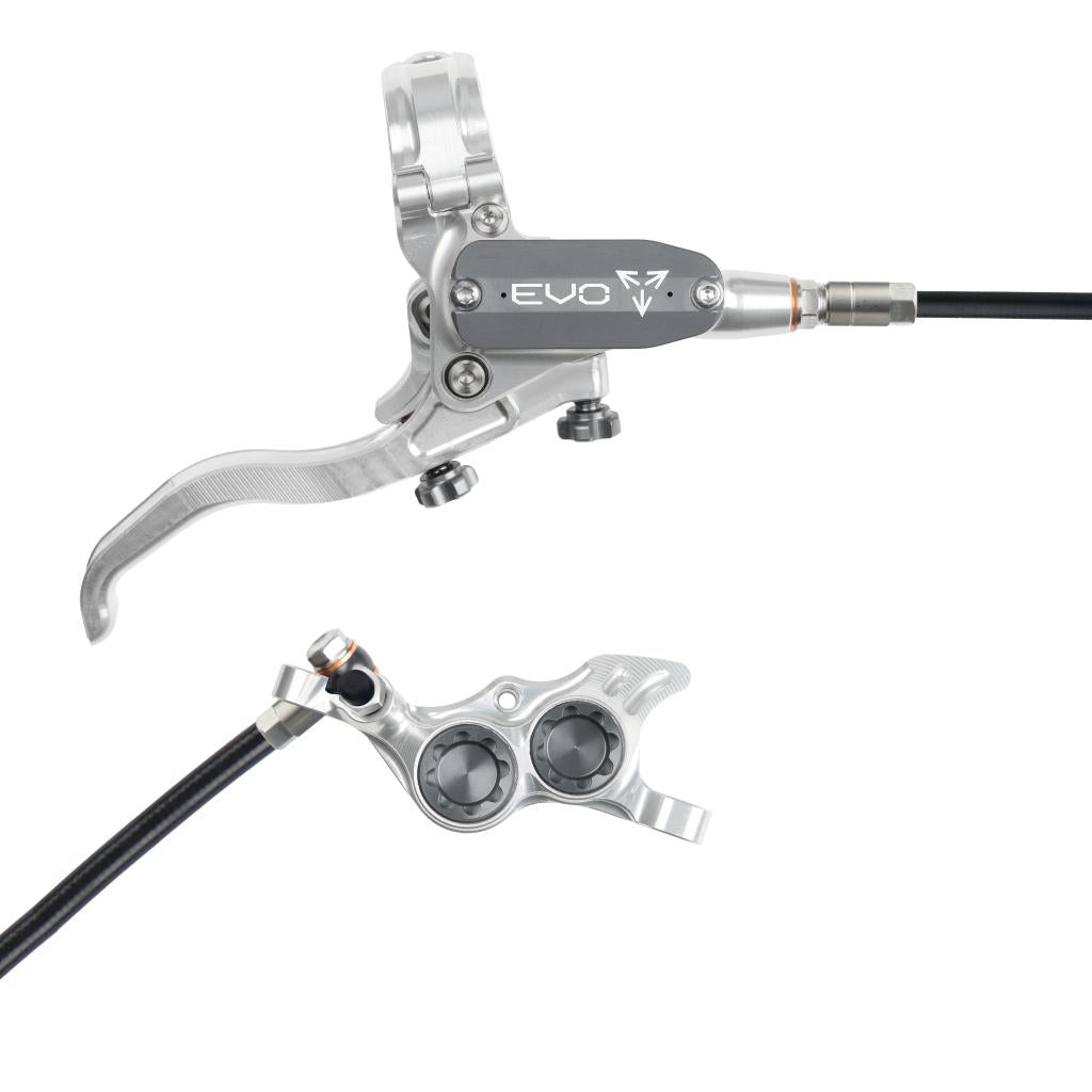Bremse Hinten HOPE TECH 4 EVO TR4 Silber/Rauchfarben