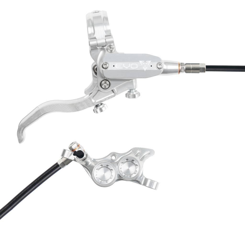 Bremse Hinten HOPE TECH 4 EVO TR4 Silber/Silber