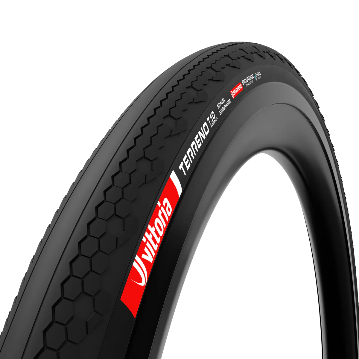 VITTORIA TERRENO T10 HARDPACK Reifen 700x45c Gravel Endurance Tubeless Ready Weich Schwarz
