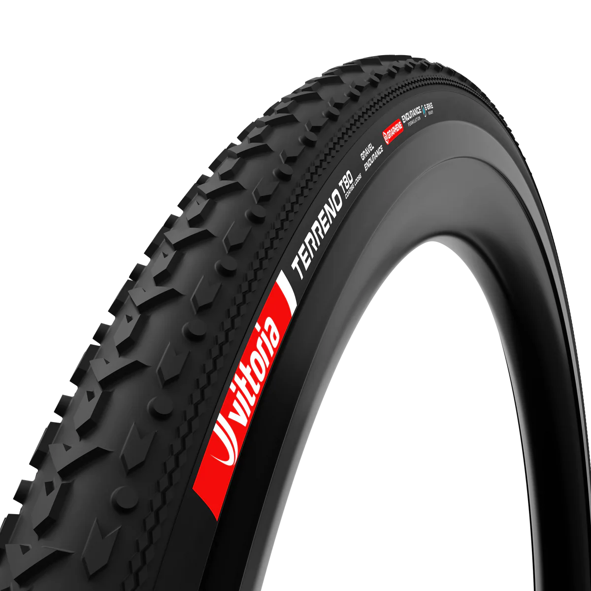 Reifen VITTORIA TERRENO T80 COARSE LOOSE 700x37c Gravel Endurance Tubeless Ready Weich Schwarz
