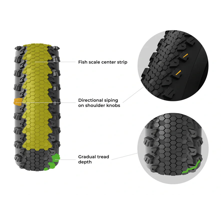 VITTORIA TERRENO XC RACE 29x2.4 Graphene/Silica Tubeless Ready Reifen Weich Schwarz