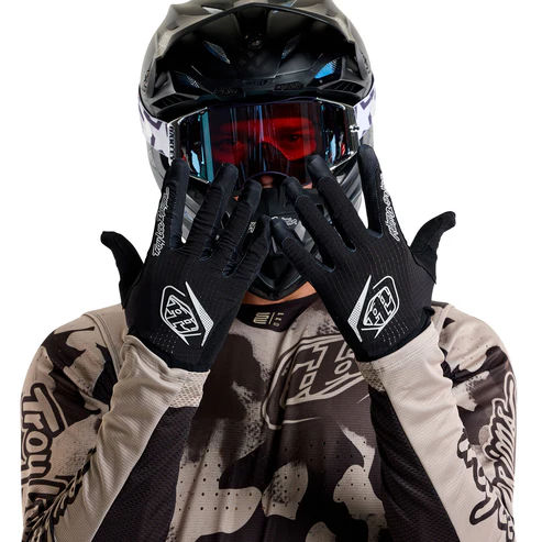 MTB-Handschuhe TROY LEE DESIGNS AIR MONO Schwarz 2025