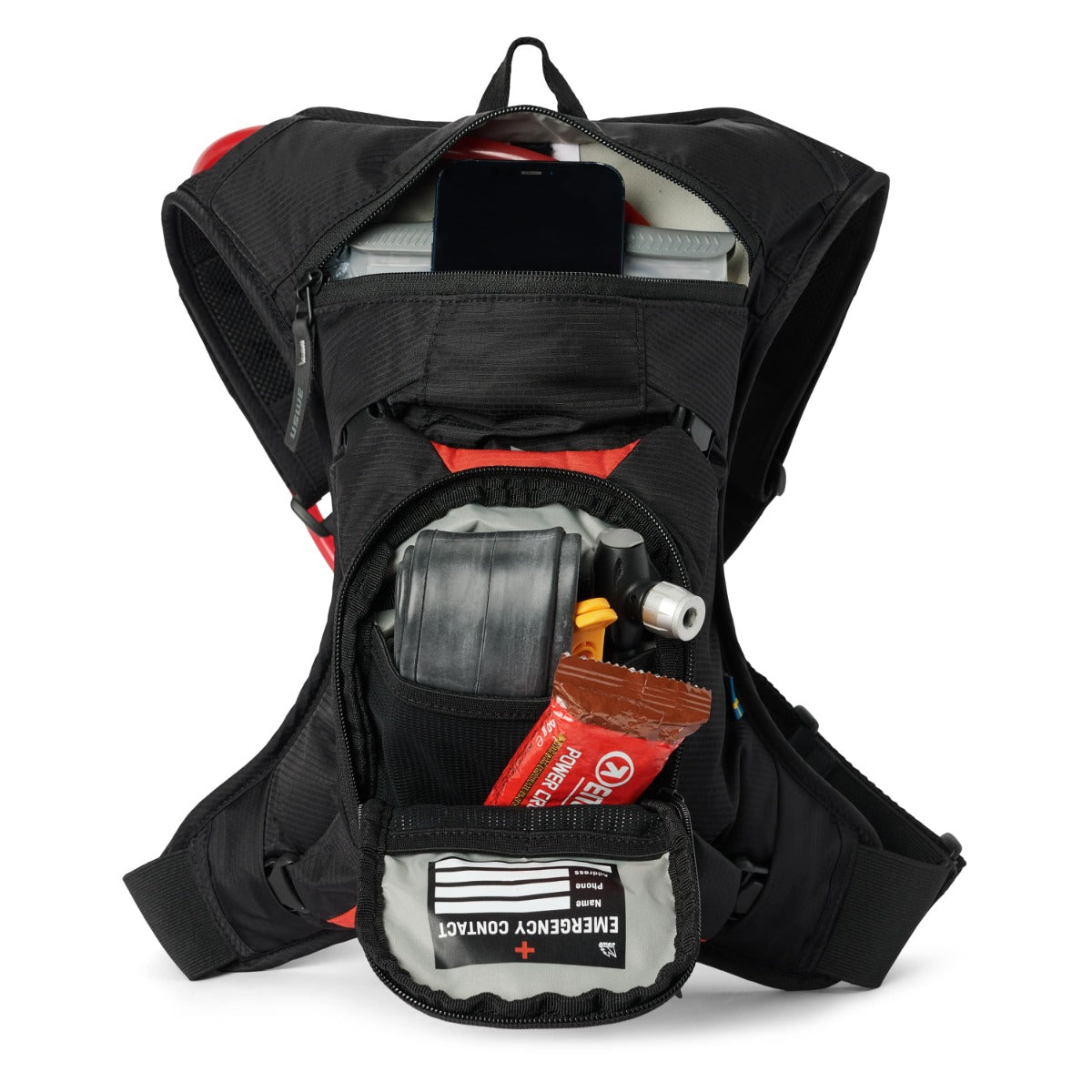 USWE MTB HYDRO 3 L Trinkrucksack Schwarz/Rot