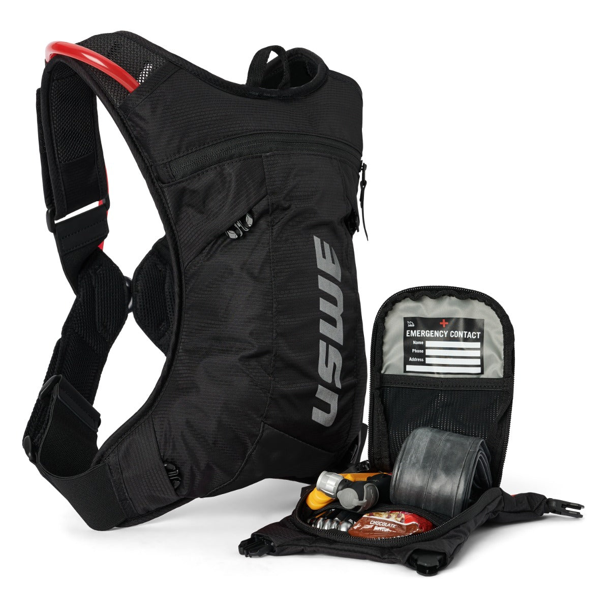 USWE MTB HYDRO 3 L Trinkrucksack Schwarz