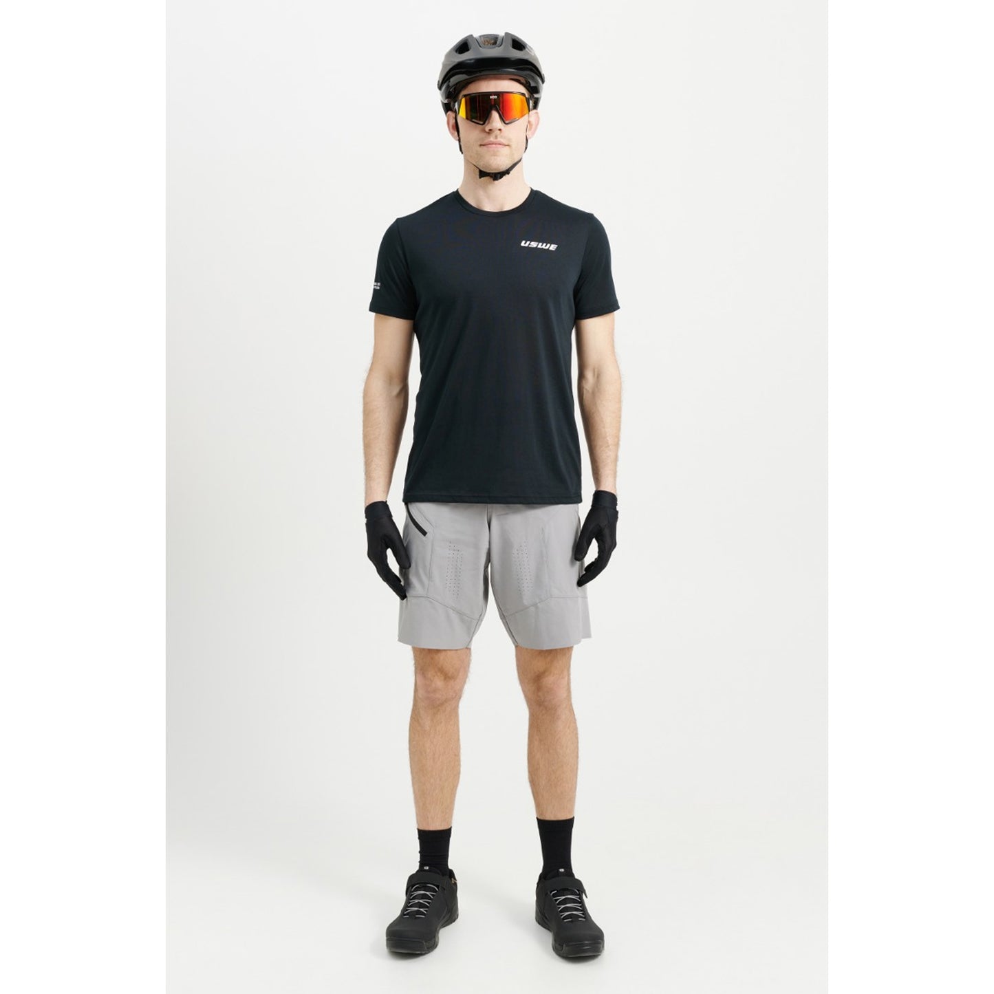 USWE HYBRID MTB Shorts Grau