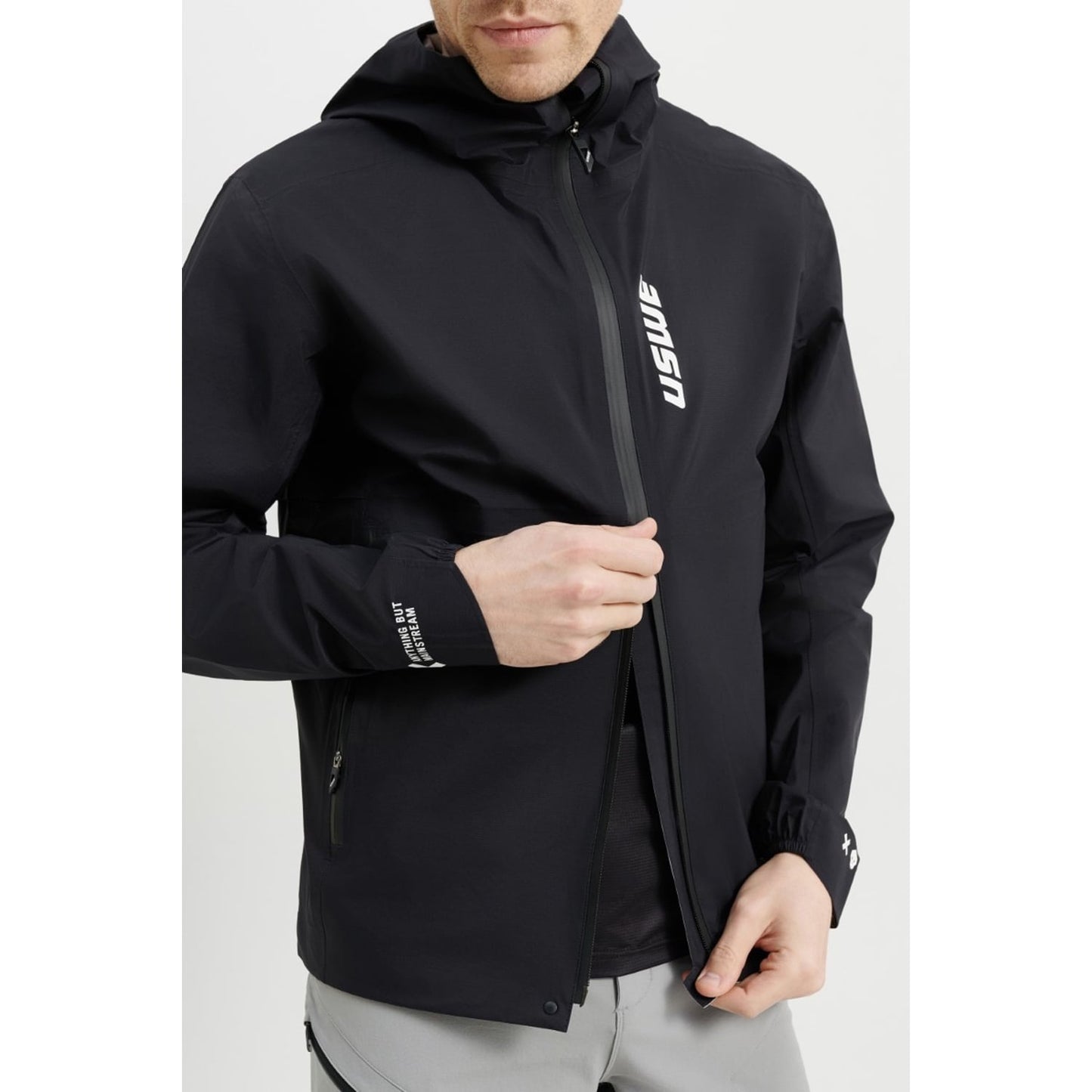 USWE WATERPROOF Jacke Schwarz