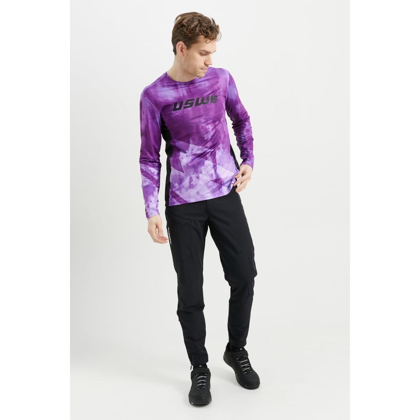 USWE LUFTIG MTB Trikot Langarm Violett