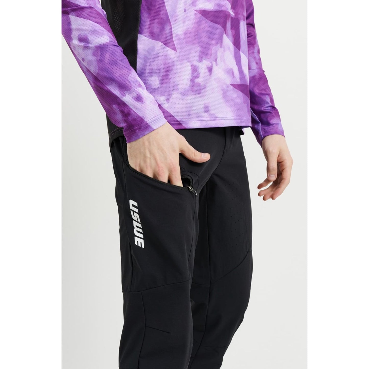 USWE LUFTIG MTB Trikot Langarm Violett