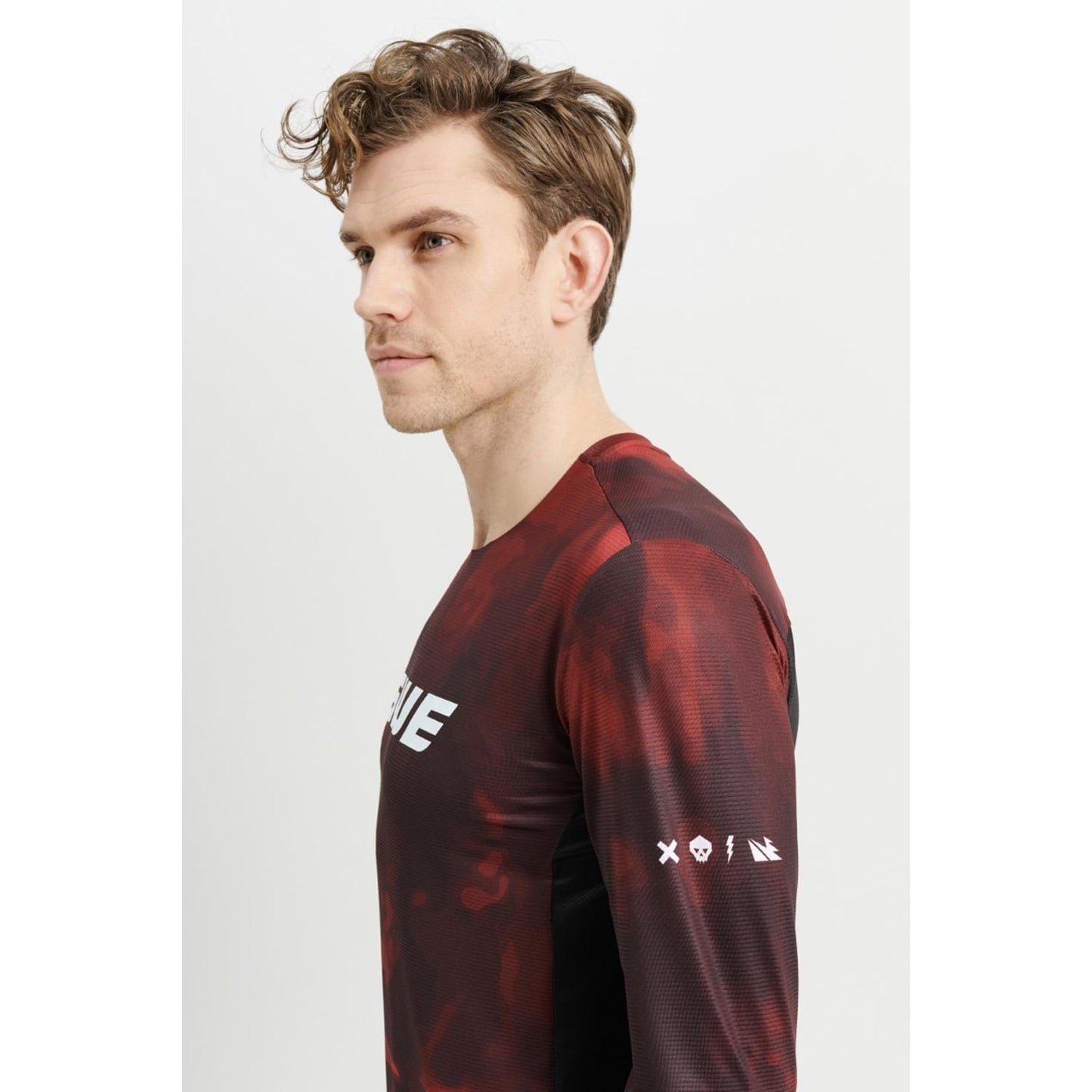 USWE LUFTIG MTB Trikot Langarm Rot