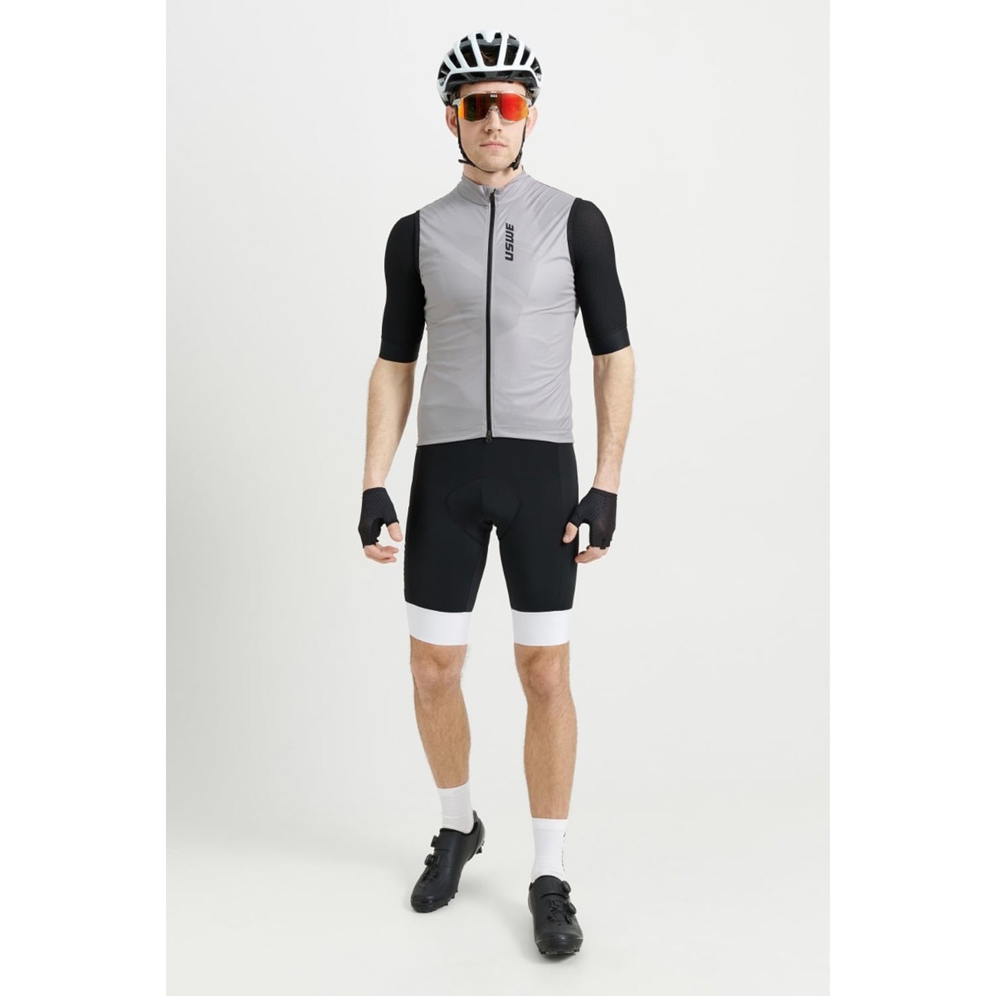 USWE WIND GRAVEL Ärmellose Jacke Grau