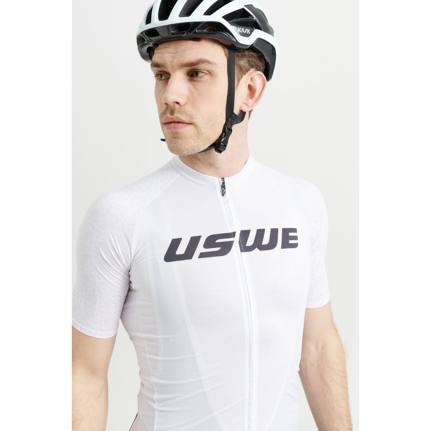 USWE GRUS GRAVEL Kurzarmtrikot Weiß