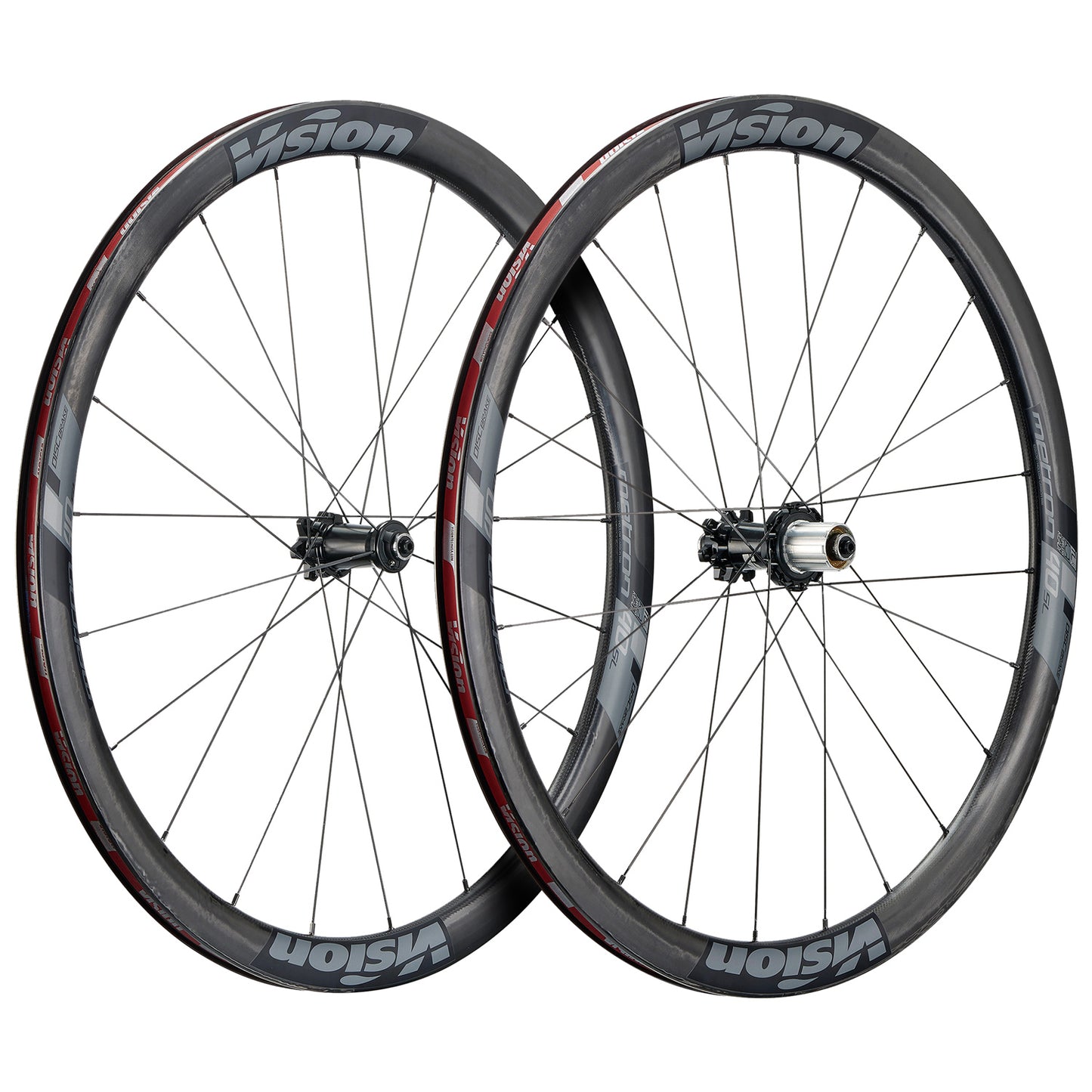 Laufradsatz VISION Metron 40 SL Tubeless Ready (Center Lock)