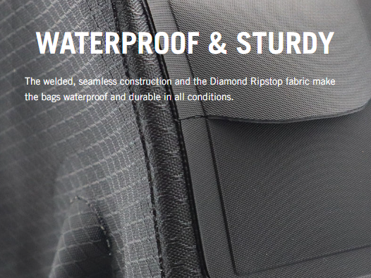 USWE ROLL TOP 9 L Lenkertasche Schwarz