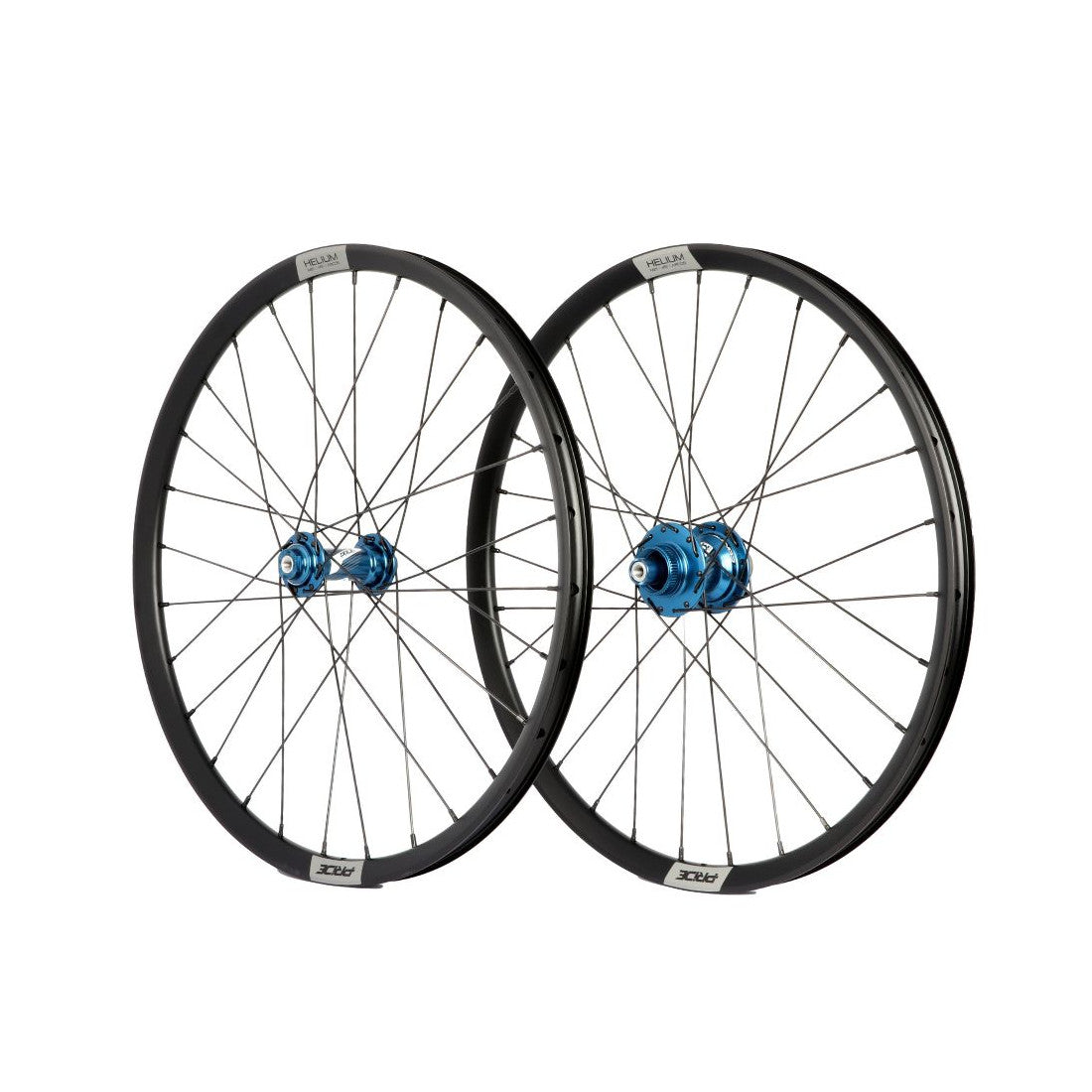 Laufradpaar PRIDE 20" (406mm) Control V1 Helium M24 Disc Achsen 20/10mm Blau