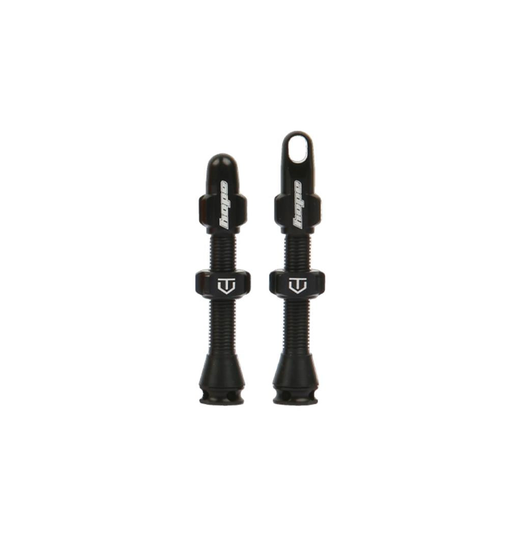 Paar HOPE-Ventile 40mm Schwarz