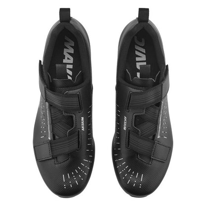 Rennradschuhe MAVIC AKSIUM STRAP Schwarz