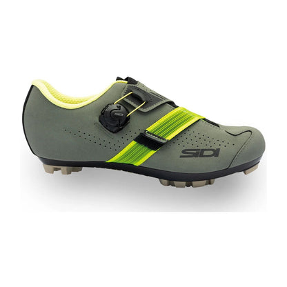 MTB-Schuhe SIDI AERTIS Militärgrün/Gelb
