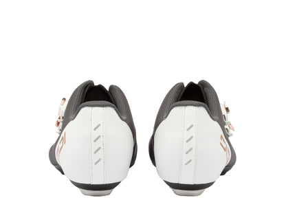 Rennradschuhe Sidi Ergo 6S anthrazit und weiß, Rückansicht der Fersenkappe