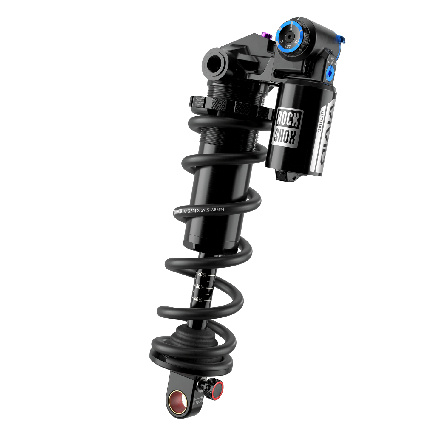 ROCKSHOX VIVID COIL ULTIMATE RC2T D1 Trunnion Federstoßdämpfer für Trek Fuel EXe 2023+