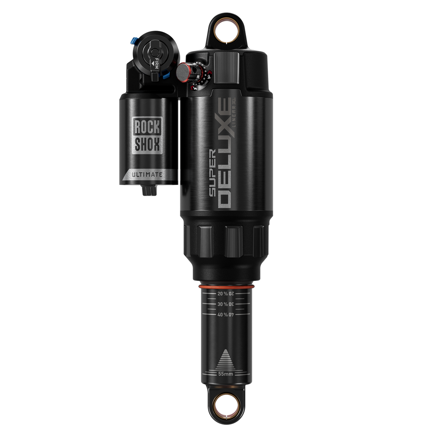 RS Super Deluxe Ultimate RC2T - 230x57.5 Linear XL Air, Token Loc 2, Reb55/Comp30, Lockout45, HB, Std Std(10x54,10x40)D1 SantaCruzHightower4(2025+)