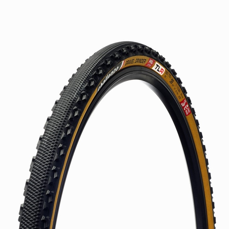 Reifen CHALLENGE GRAVEL GRINDER 700x36c Tubeless Ready Beige