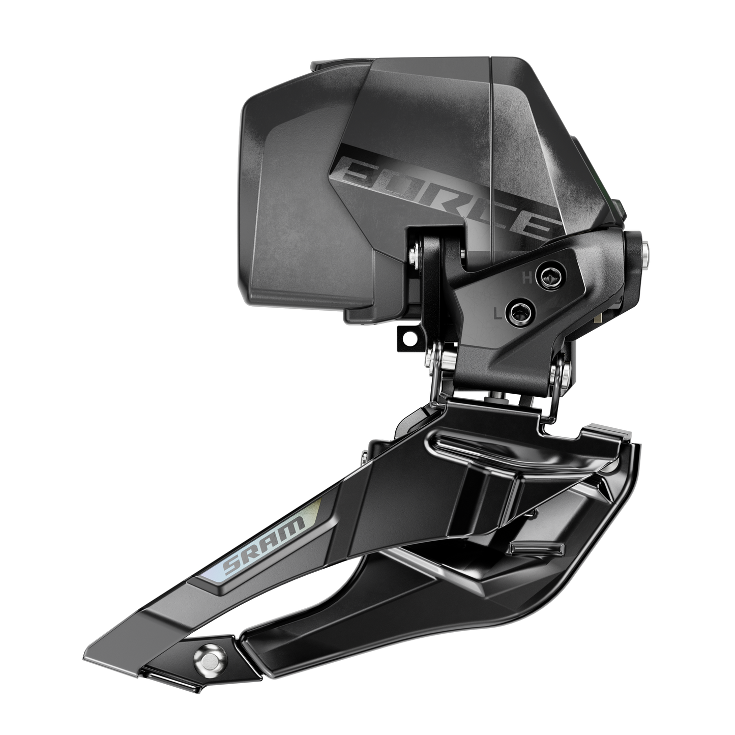 Vorderer Umwerfer SRAM FORCE AXS E1 2x12V (Ohne Batterie) zum Löten