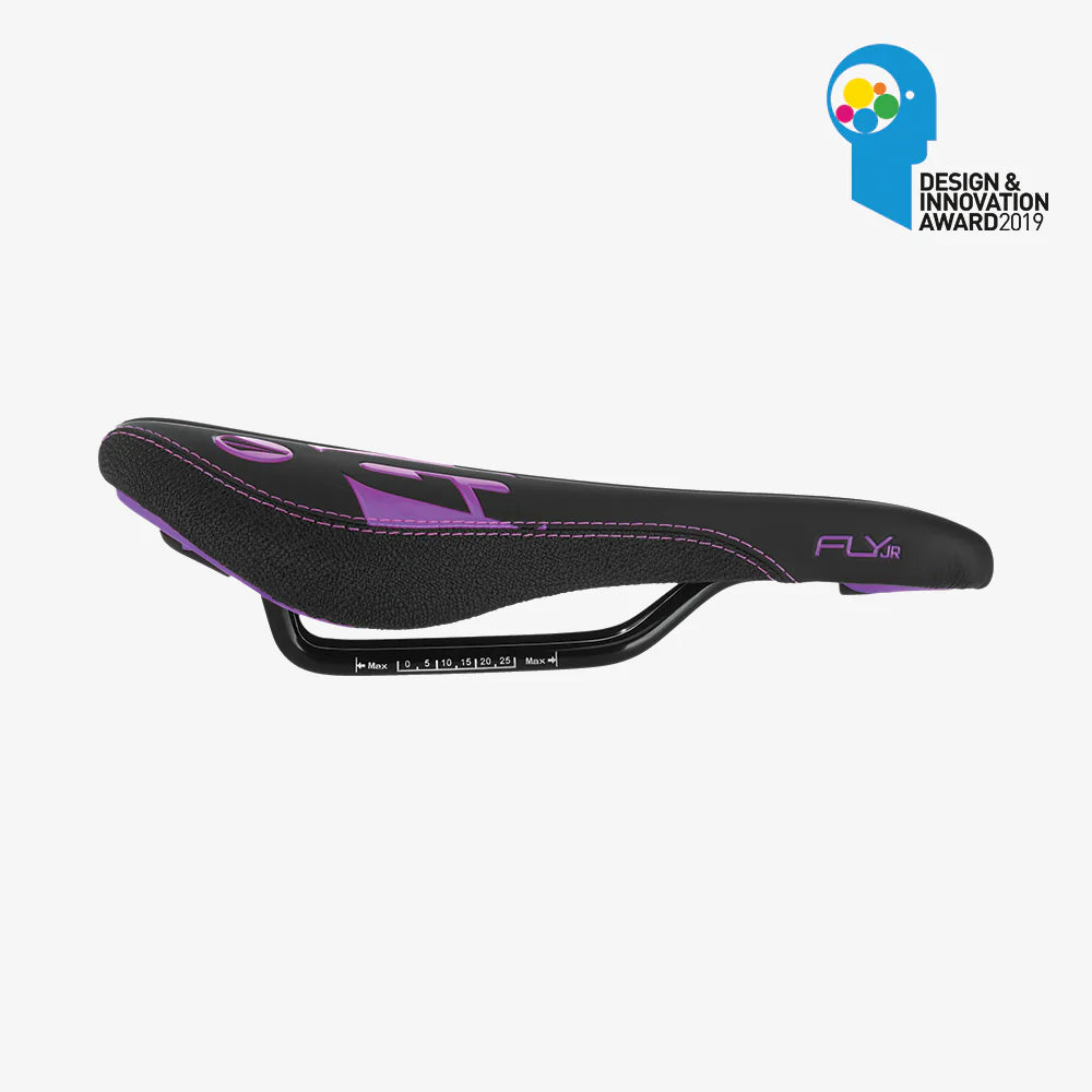 Selle SDG FLY Junior Schwarz/Violett