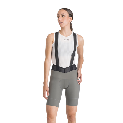 Kurze Radhose mit Trägern SPORTFUL SRK Damen Grau