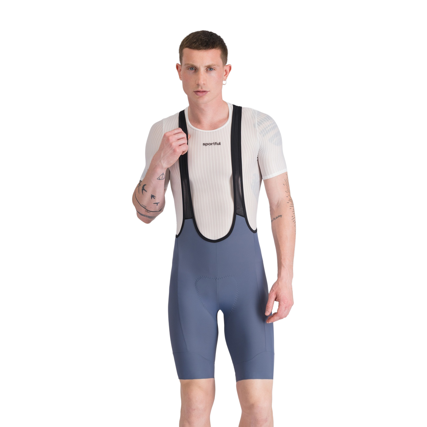SPORTFUL PULSE Kurze Trägerhose Grau