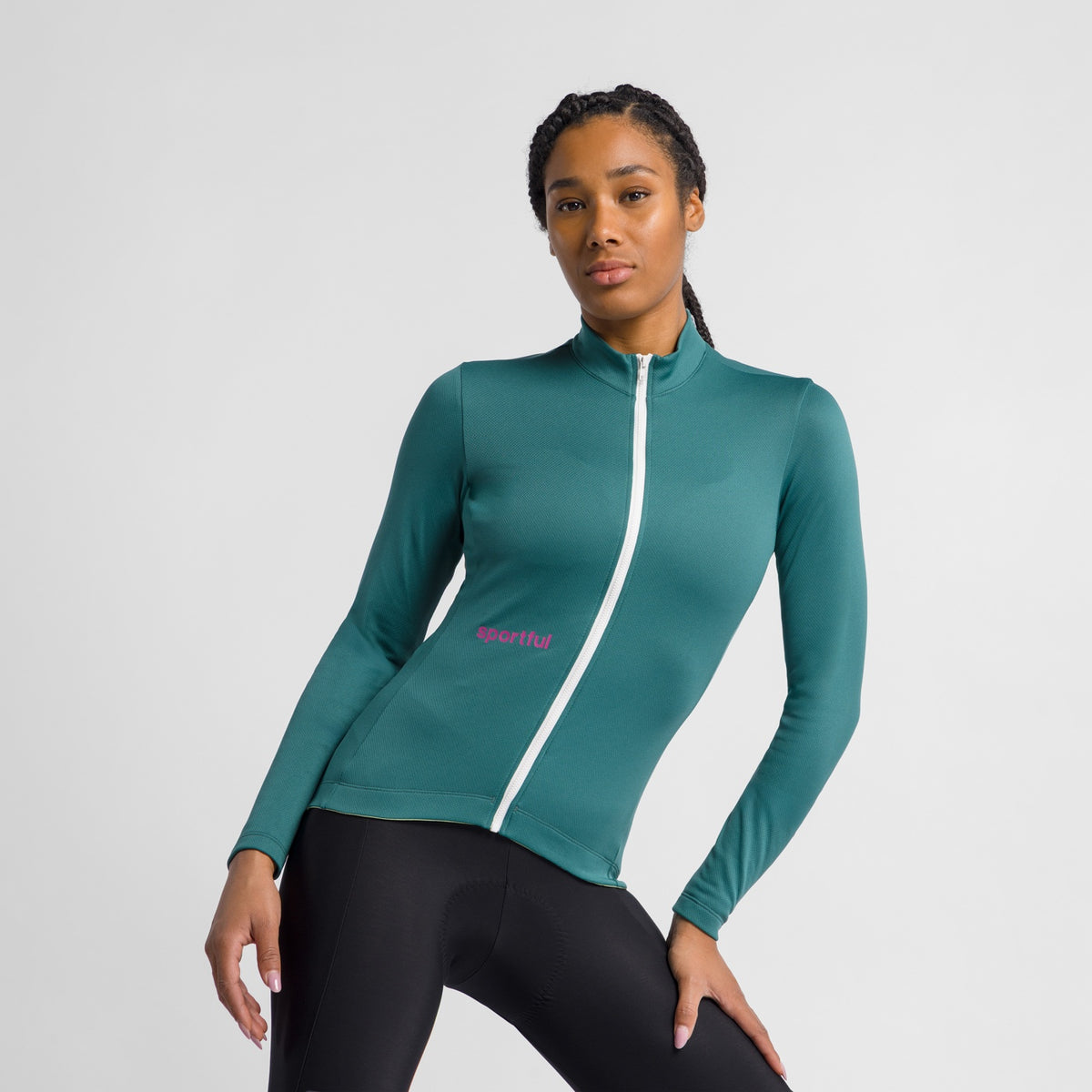 SPORTFUL CLASSIC Damen-Langarmtrikot Grün