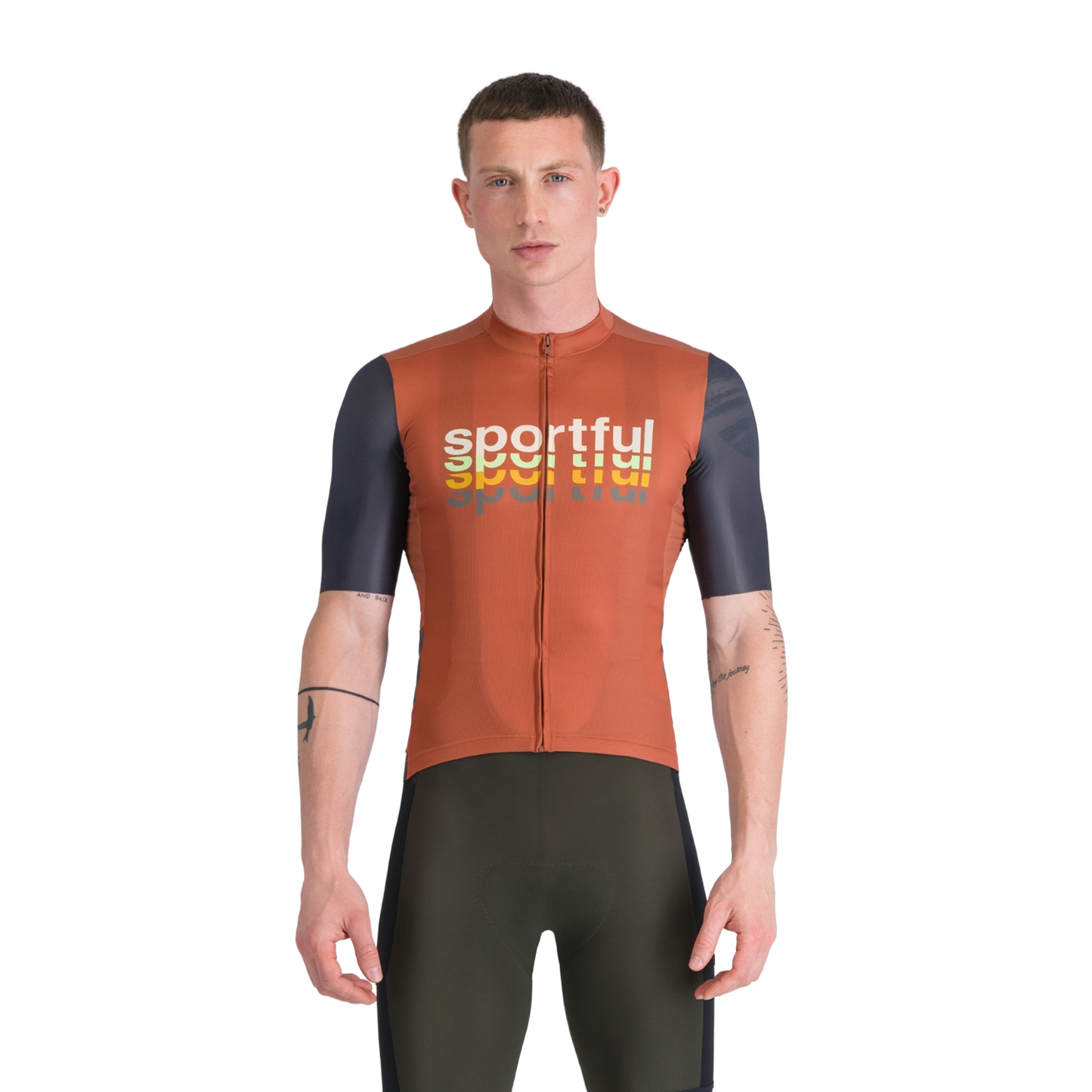 SPORTFUL SUPERGIARA 2 LOGO Trikot Kurzarm Orange