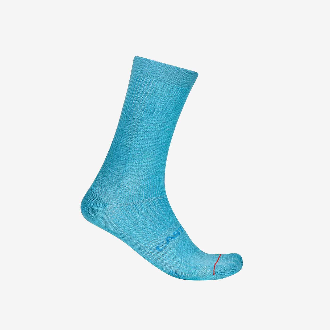 CASTELLI ESPRESSO 18 Socken Blau Neon