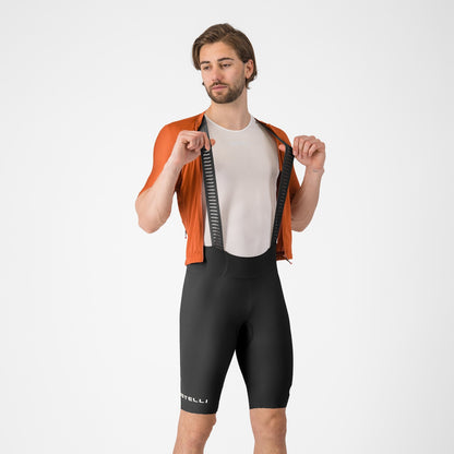 Kurze Trägerhose CASTELLI ESPRESSO 2 Schwarz