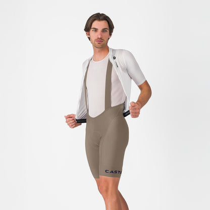 Kurze Trägerhose CASTELLI COMPETIZIONE 2 KIT Clay