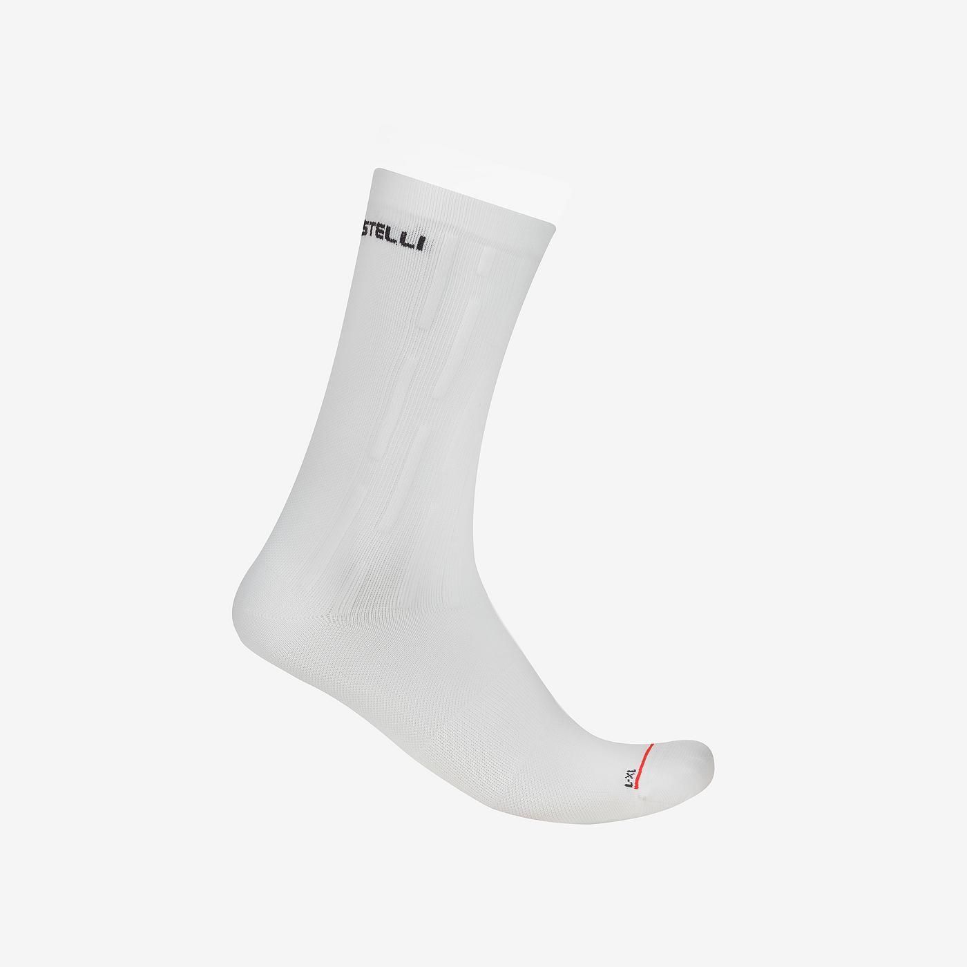 CASTELLI AERO RACE PRO 20 Socken Weiß