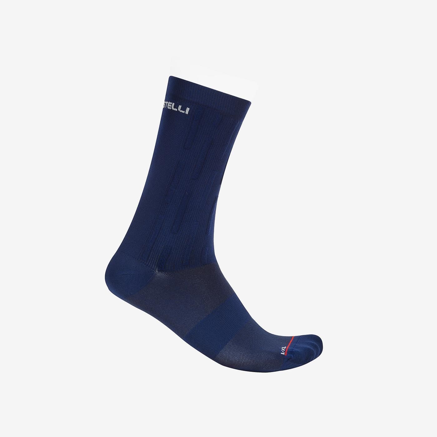 CASTELLI AERO RACE PRO 20 Socken Blau