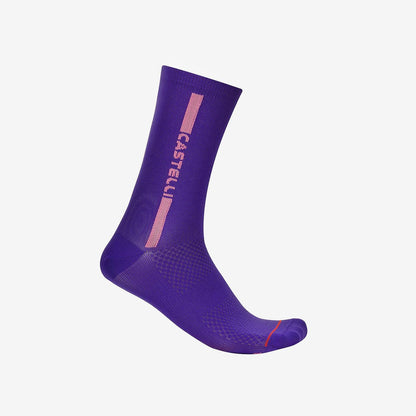 Socken CASTELLI LINEA LOGO 15 Violett