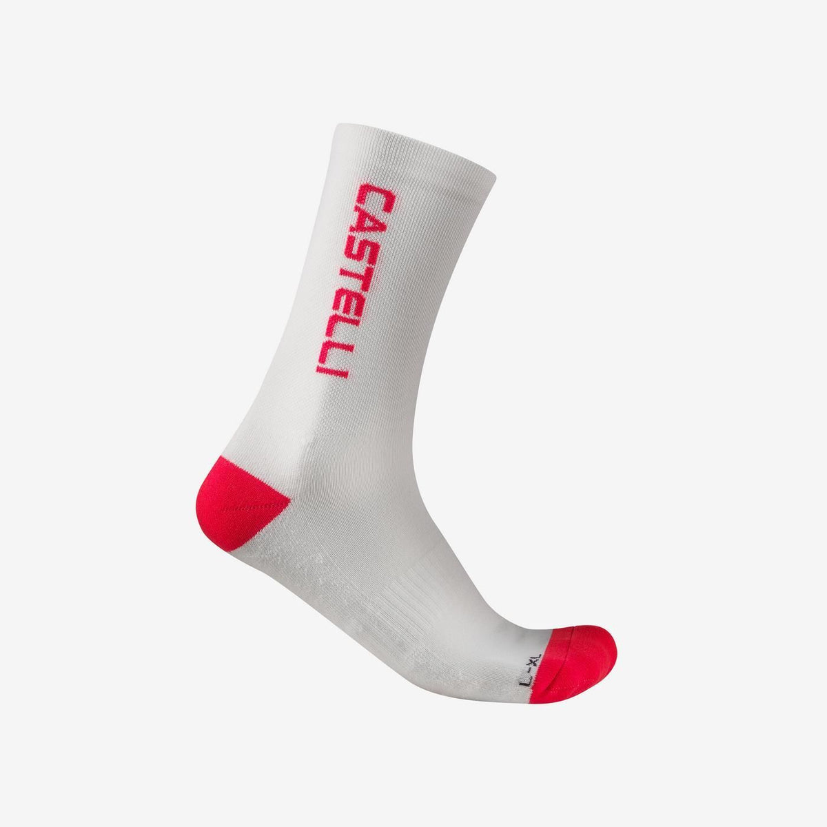 Socken CASTELLI SEETSPOT 20 THERMAL Elfenbein/Rot