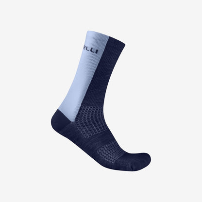 Socken CASTELLI LOGO 18 MERINO Blau